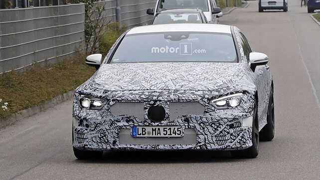 Mercedes-AMG GT with four doors caught testing