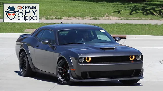 Dodge Challenger Hellcat on steroids caught on camera Dodge Challenger Hellcat on steroids caught on camera
