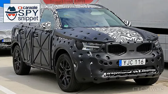 Volvo XC40 spied again Volvo XC40 spied again