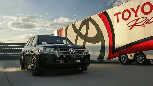 Toyota Land Speed Cruiser claims the title of 'World's fastest SUV' Toyota Land Speed Cruiser claims the title of 'World's fastest SUV'