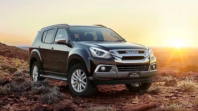Isuzu MU-X to be launched tomorrow Isuzu MU-X to be launched tomorrow