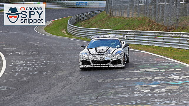 Chevrolet Corvette ZR1 spied again on the Nurburgring