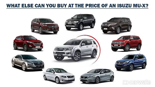 What else can you buy at the price of an Isuzu MU-X? What else can you buy at the price of an Isuzu MU-X?
