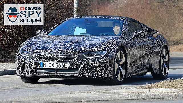 BMW i8 Spyder looks production ready in latest spy images