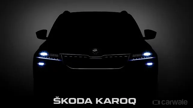 Skoda Karoq compact SUV teased Skoda Karoq compact SUV teased