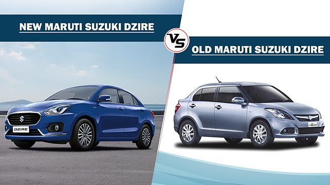 New 2017 Maruti Dzire: Old Vs New - CarWale