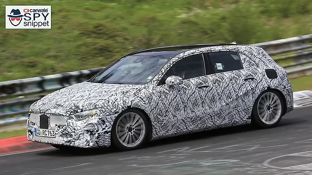 Next-gen Mercedes A-Class development continues at Nurburgring Next-gen Mercedes A-Class development continues at Nurburgring