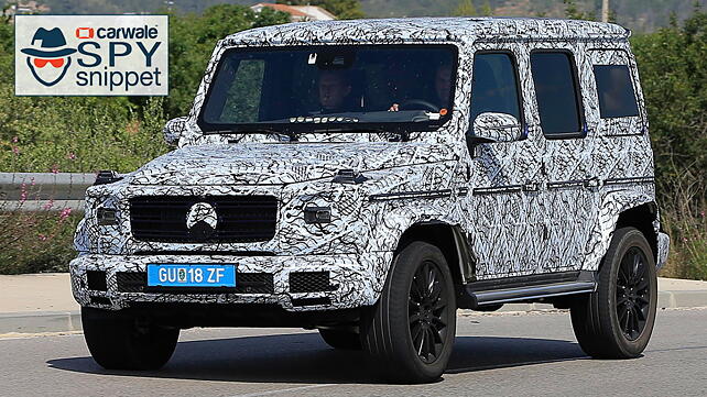 New Mercedes G-class Spotted Again - Carwale