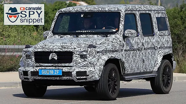 New Mercedes G-Class spotted again New Mercedes G-Class spotted again