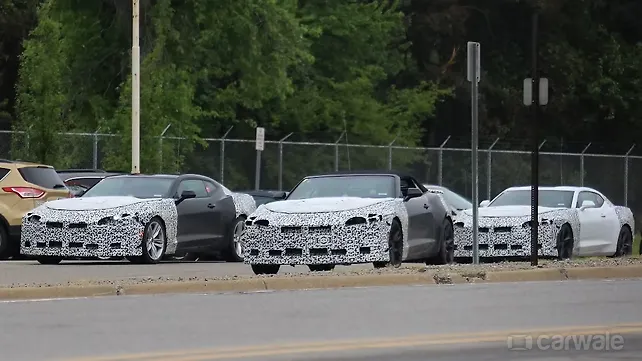 Entire 2019 Chevrolet Camaro lineup spied Entire 2019 Chevrolet Camaro lineup spied