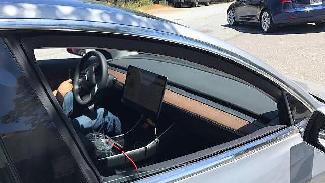 Tesla Model 3 gets a minimalist interior