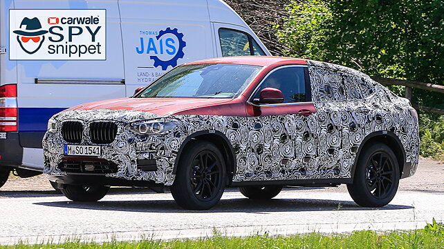 2019 BMW X4 spotted during testing