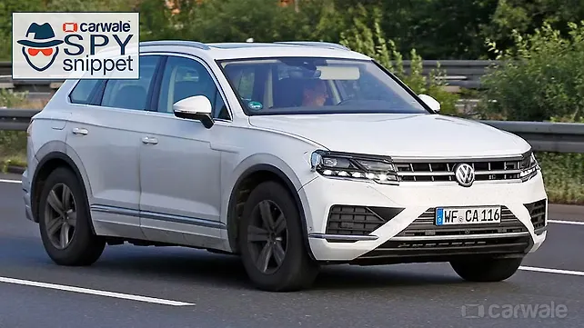 2018 Volkswagen Touareg spied testing 2018 Volkswagen Touareg spied testing