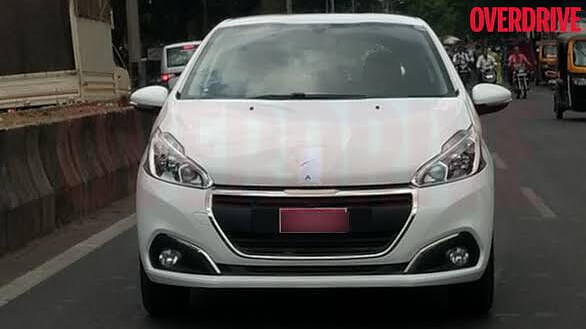 Peugeot begins testing in India; 208 hatchback spied