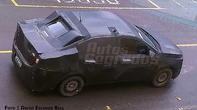 Fiat Argo sedan version spied testing Fiat Argo sedan version spied testing
