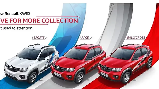 Renault introduces new colour schemes for the Kwid Renault introduces new colour schemes for the Kwid