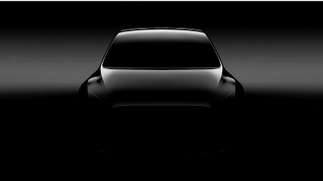 Tesla releases first teaser image for Model Y compact SUV