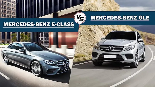 Mercedes-Benz E220d Vs Mercedes-Benz GLE250d Mercedes-Benz E220d Vs Mercedes-Benz GLE250d
