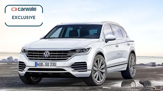 2018 Vw Touareg Rendered Carwale 2018 Vw Touareg Rendered