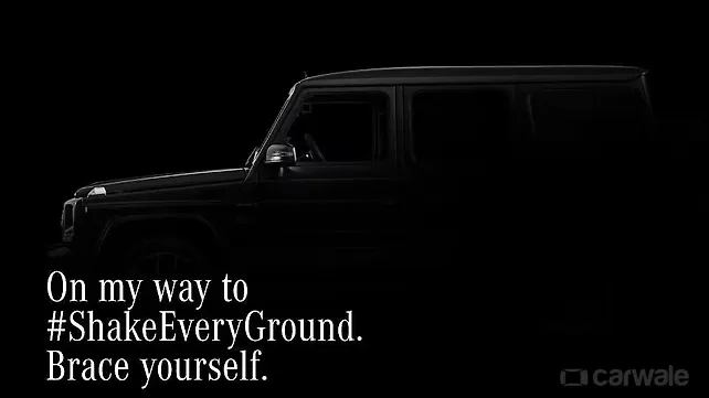 Mercedes-Benz teases special edition G63AMG in India Mercedes-Benz teases special edition G63AMG in India