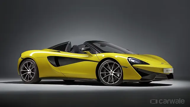 McLaren reveals 570S Spider ahead of Goodwood debut McLaren reveals 570S Spider ahead of Goodwood debut