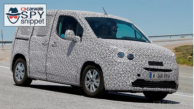 Peugeot Partner spied in Europe Peugeot Partner spied in Europe