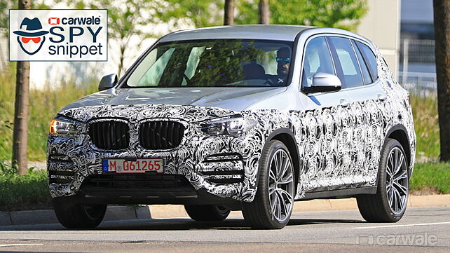 BMW continues testing 2018 X3