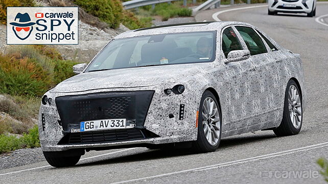 2019 Cadillac CT6 spotted testing