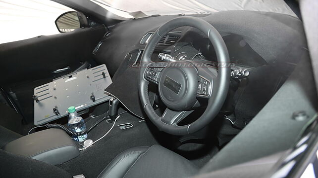 Jaguar E-Pace interior spied