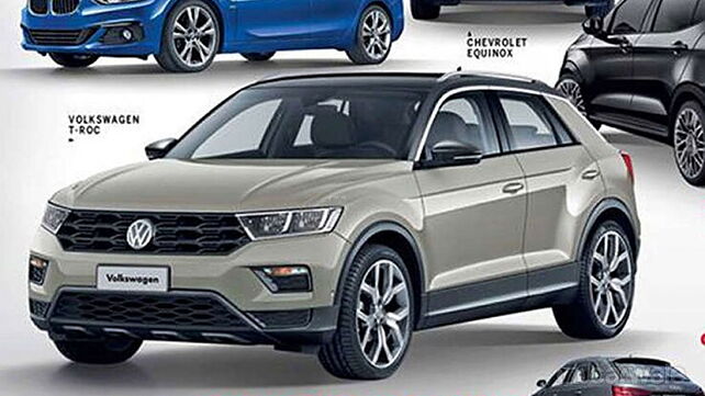 Volkswagen T-Roc design surfaces ahead of debut