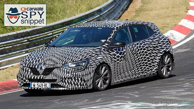 2018 Renault Megane RS spied testing 2018 Renault Megane RS spied testing