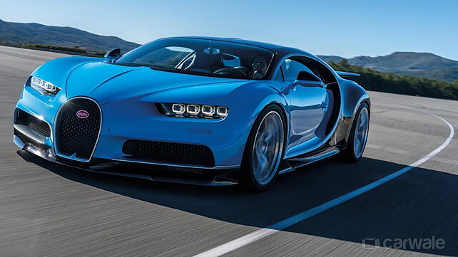 Bugatti Chiron’s true top speed limited by tyres - CarWale