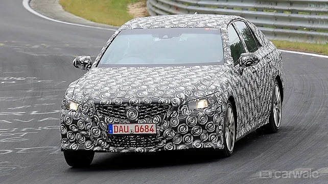 Toyota Crown spied testing at the Nurburgring Toyota Crown spied testing at the Nurburgring