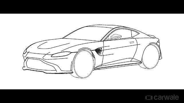Aston Martin patent images hints at next-gen Vantage