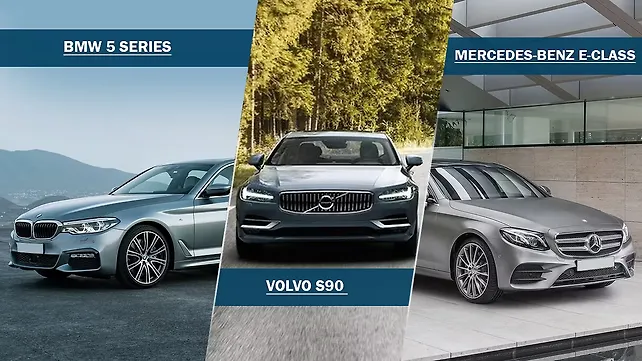 BMW 5 Series Vs Mercedes-Benz E-Class Vs Volvo S90 BMW 5 Series Vs Mercedes-Benz E-Class Vs Volvo S90