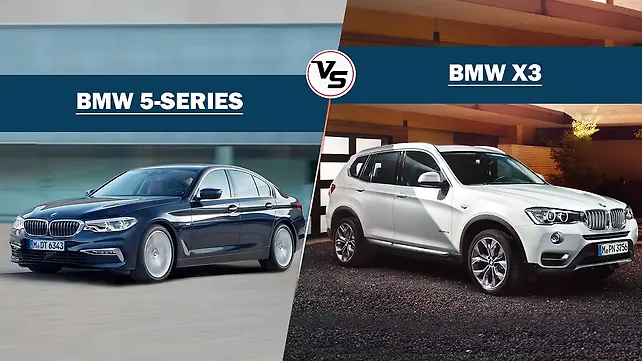 New BMW 5 Series Vs BMW X3 New BMW 5 Series Vs BMW X3