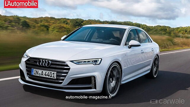 2019 Audi A4 rendered