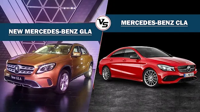 New Mercedes-Benz GLA vs. Mercedes-Benz CLA New Mercedes-Benz GLA vs. Mercedes-Benz CLA