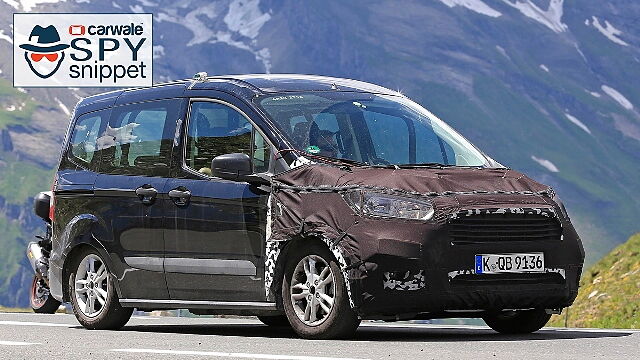Ford Tourneo Courier spied testing