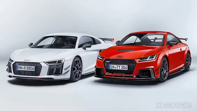 Audi showcases the R8 and TT with Sport Performance Parts Audi showcases the R8 and TT with Sport Performance Parts