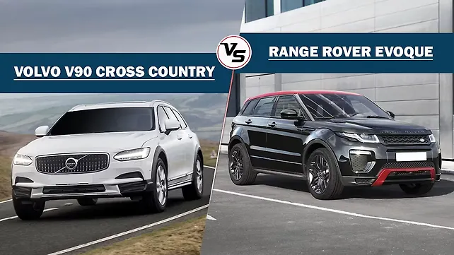 Volvo V90 Cross Country Vs Range Rover Evoque Volvo V90 Cross Country Vs Range Rover Evoque