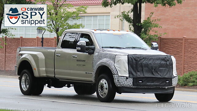 Ford F-series Super Duty spied on public roads