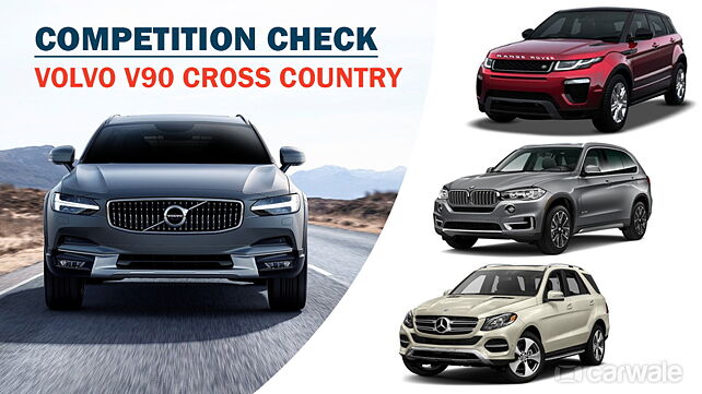 Volvo V90 Cross Country competition Check