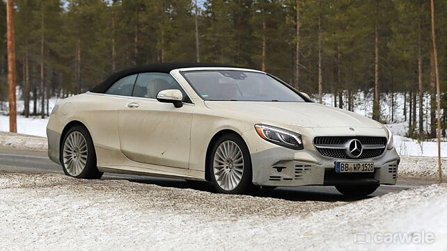 Updated S-Class Coupe and Cabriolet expected at the Frankfurt Motor Show