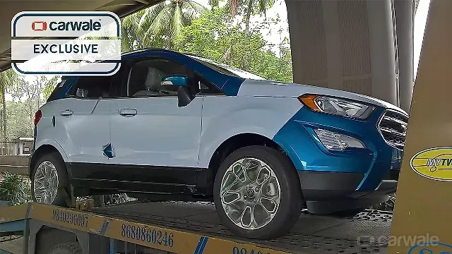 Facelift Ford EcoSport spotted in Mumbai Facelift Ford EcoSport spotted in Mumbai