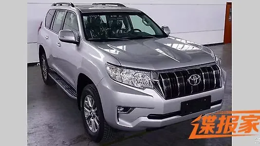 Toyota Land Cruiser Prado facelift spotted without camouflage Toyota Land Cruiser Prado facelift spotted without camouflage