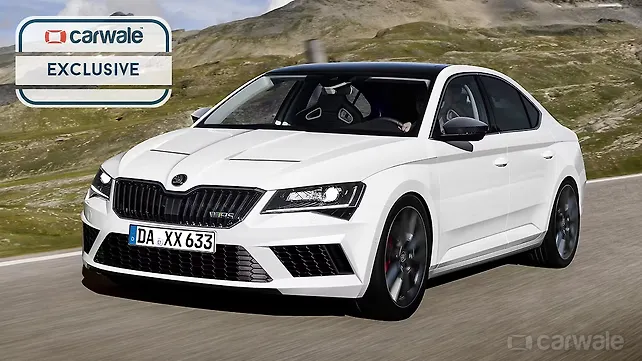 Skoda Superb RS illustrated Skoda Superb RS illustrated