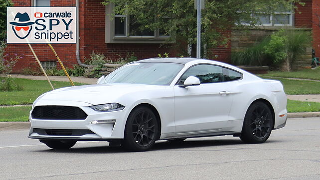 Ford Mustang facelift underworks for Europe