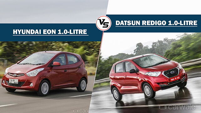 Spec comparison: Hyundai Eon 1.0-litre Vs Datsun Redigo 1.0-litre