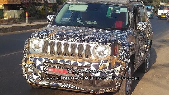 2019 Jeep Renegade spotted in India